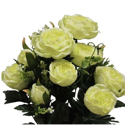 Artificial Buttercup Stake Colette Pastel Green
