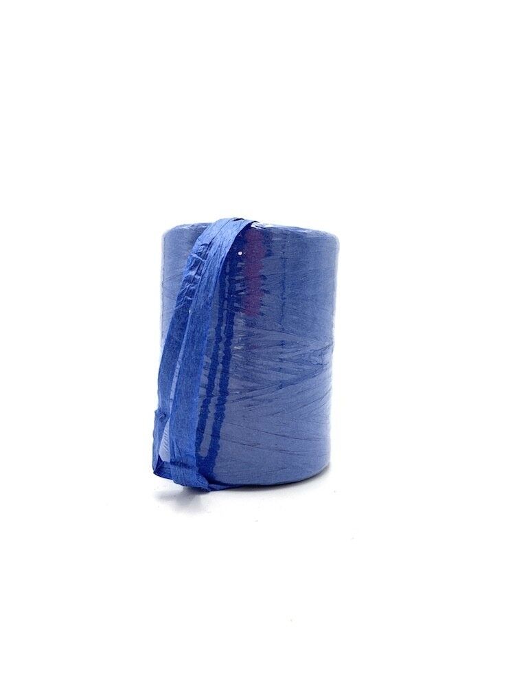 Rafia blu naturale 7mmx200m