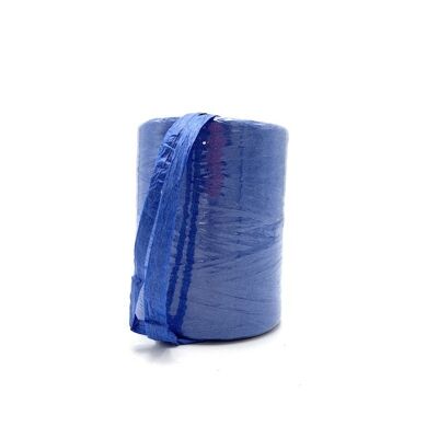 Raphia naturel bleu 7mmx200m