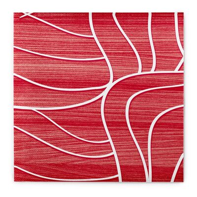 Serviette René in Bordeaux aus Linclass® Airlaid 40 x 40 cm, 50 Stück