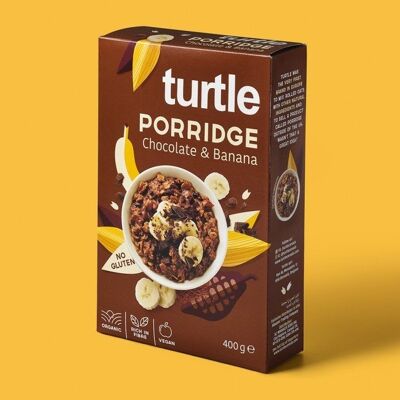 Porridge Cioccolato & Banana Bio + Senza Glutine
