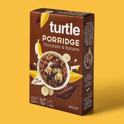 Porridge Chocolate & Banana Bio + Gluten free