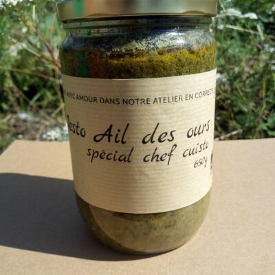 Pesto de ajos silvestres gran formato 650gr