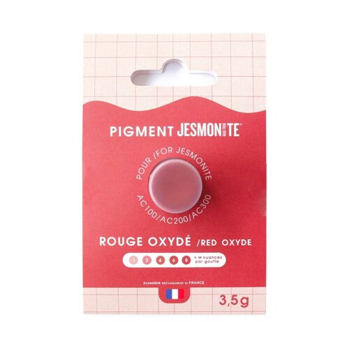 Jesmonite pigment 3,5 g - rouge oxydé (230068)