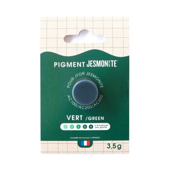 PIGMENT POUR JESMONITE 3,5 G - VERT 1