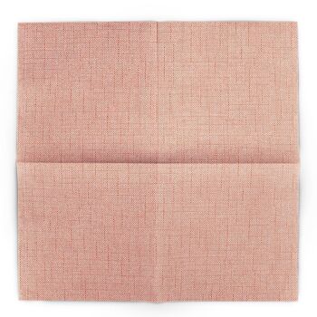 Serviette Milan en terre cuite de Linclass® Airlaid 40 x 40 cm, 50 pièces 4