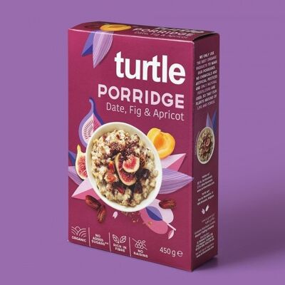 Porridge Datte, Figue & Abricot Bio