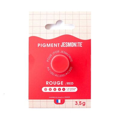 Pigmento Jesmonite 3,5 g - rojo (230065)
