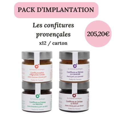 Provençal jams pack