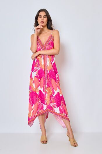 Robe longue dos nu - 5386 1