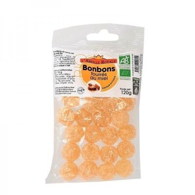 Organic Sweets Filled with Honey 120 g