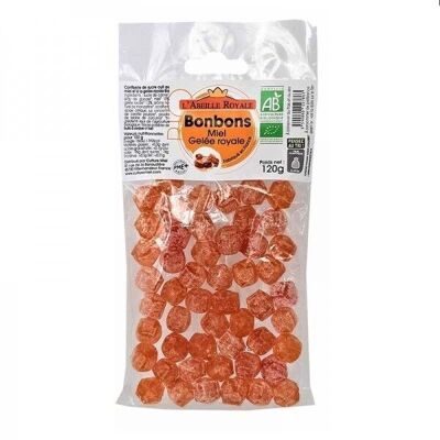 Organic Honey & Royal Jelly Candies 120 g