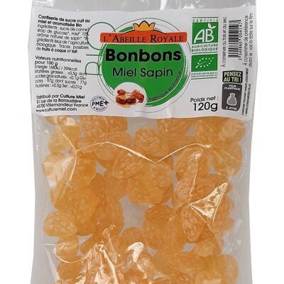 Bio-Honig- und Tannenbonbons 120 g