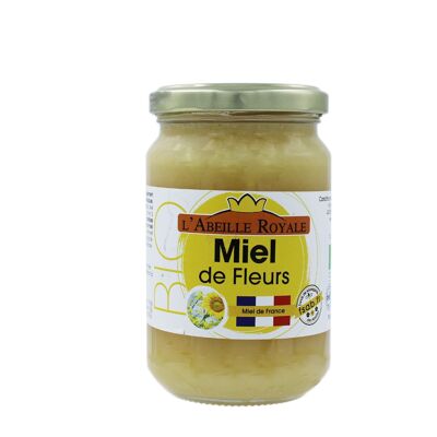 Organic Flower Honey from France 375 g