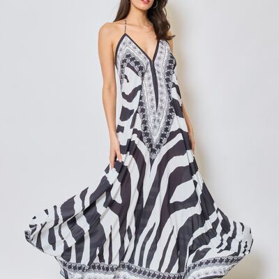 Robe longue dos nu - 5325