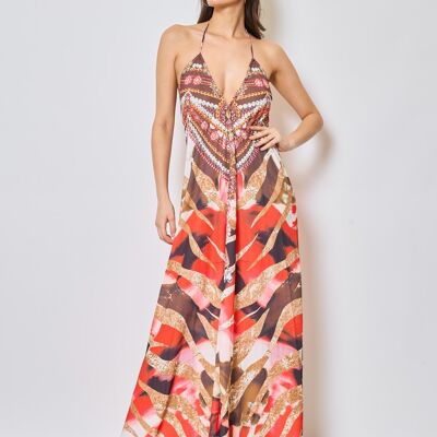 Robe longue dos nu - 5338