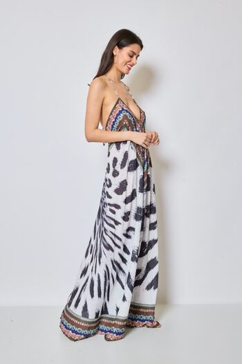 Robe longue dos nu - 5369 2