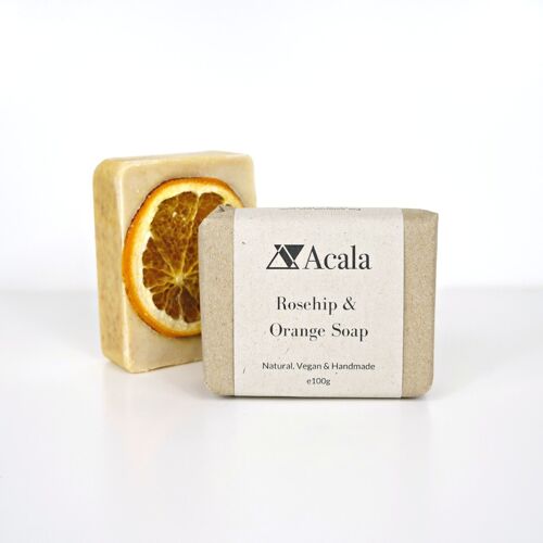 NEW Rosehip & Orange Soap from Acala