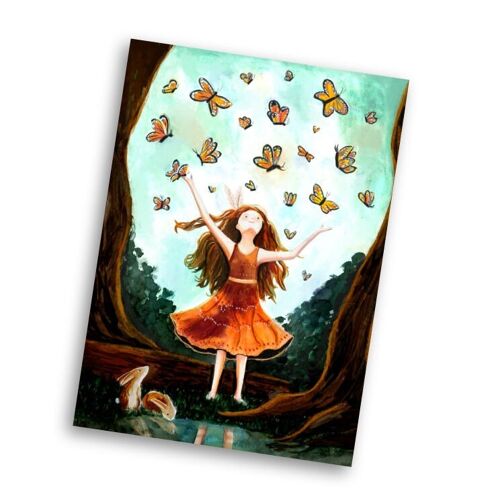 Kaart Vlinderdans – Butterfly dance