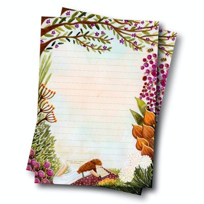 Notepad secret garden