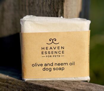 Savon shampooing pour chien à l'huile de neem 1
