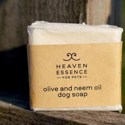 Savon shampooing pour chien à l'huile de neem