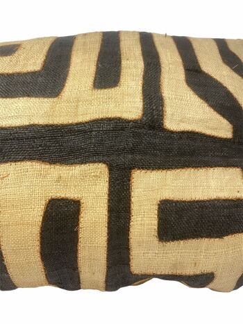 Coussin tissu africain Kuba 50x70cm (cw2) 2