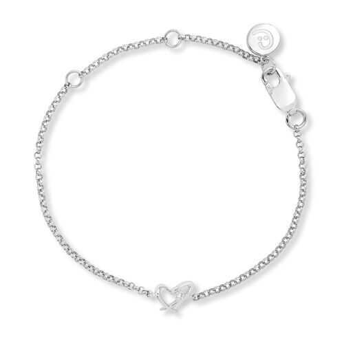 Diamond Heart  Bracelet