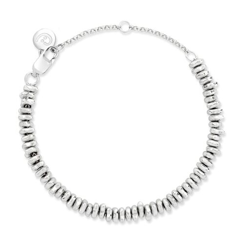 Silver Pebbles Bracelet