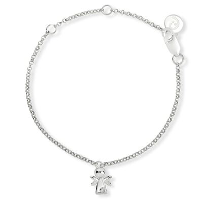 Angel with Diamond Bracelet