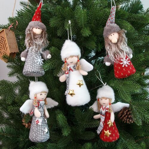 Christmas Ornaments Pendant Christmas Tree Small Pendant Wings Angel