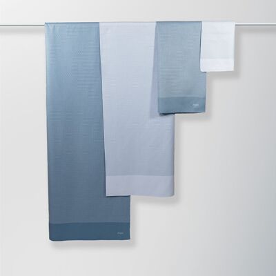 Toallas Basic Acero Azul
