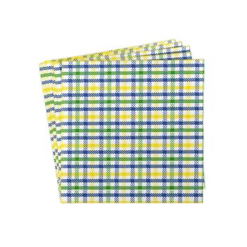 Serviette Emil en bleu de Linclass® Airlaid 40 x 40 cm, 50 pièces 3