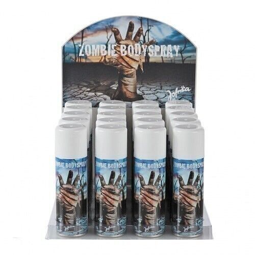 DISPLAY 20PCES SPRAY DE CORPS ZOMBIE 125ML JOFRIKA