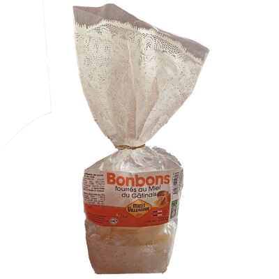Mit Gâtinais-Honig gefüllte Bonbons 200 g