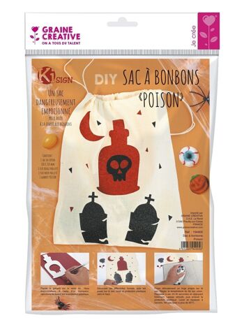 KIT CUSTO SAC HALLOWEEN POISON 1