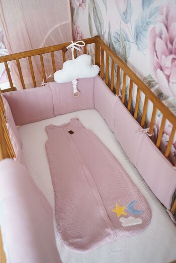 Hi Little One - Mousseline 2 couches Day & Night Blush 10