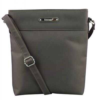 Stefano small shoulder bag upright format "light as a feather" in brown
