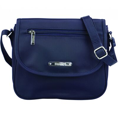 Stefano flap bag "light as a feather" in blue