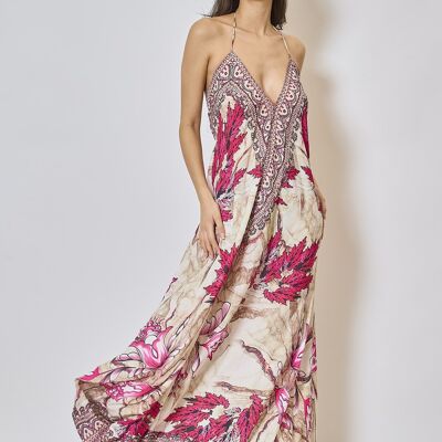 Robe longue dos nu - 5357