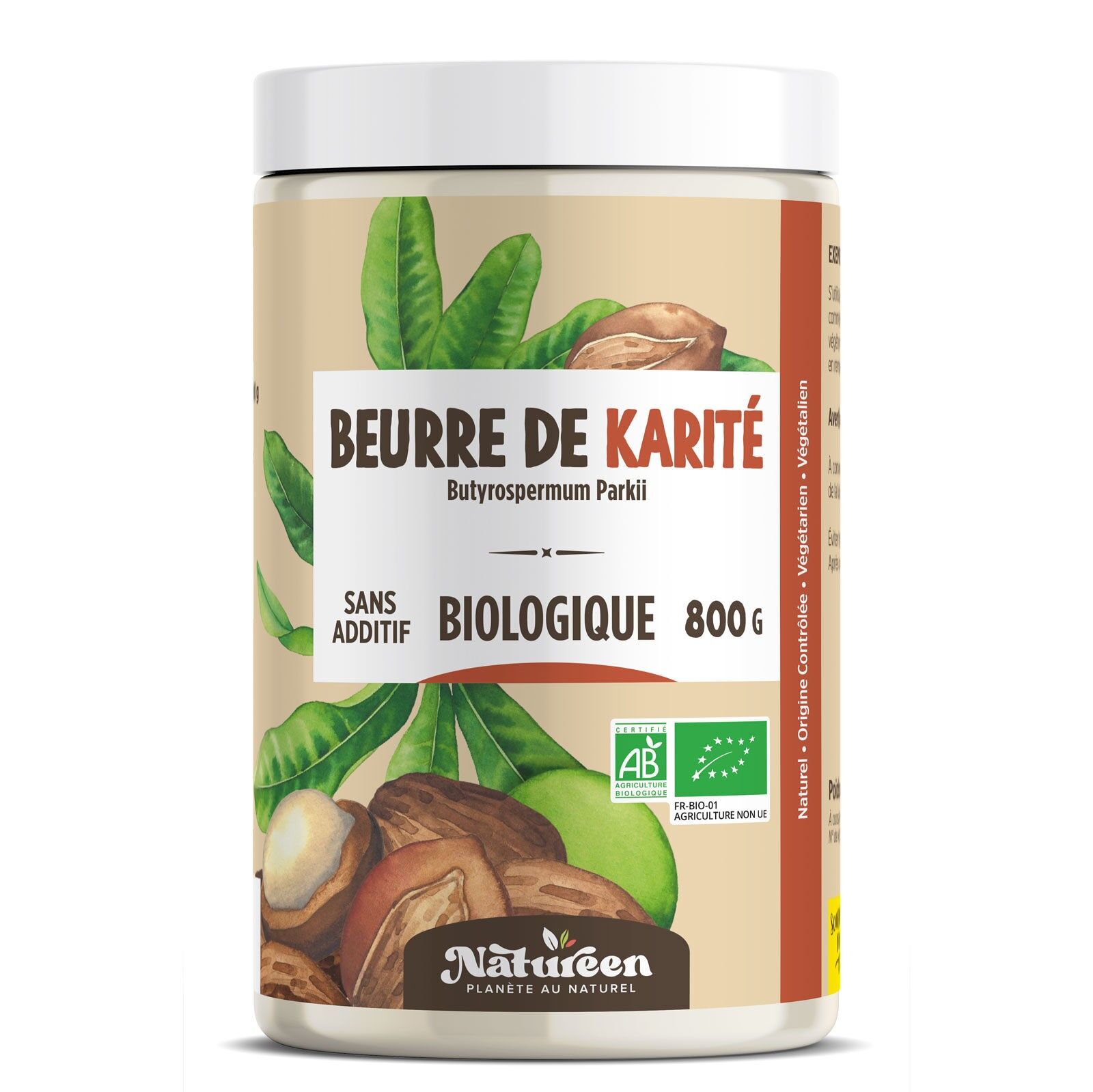 Burro di Karitè Bio Deodorato - 800 g