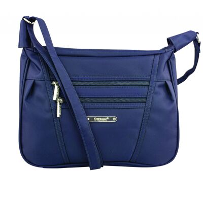 Stefano Damentasche Handtasche "Federleicht" in blau