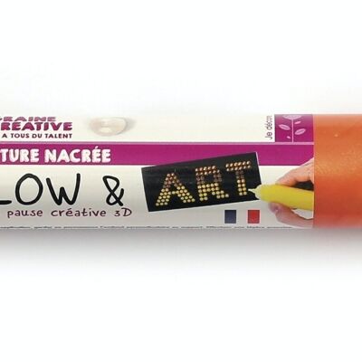 SLOW & ART PAINT 30ML ORANGE PEARL