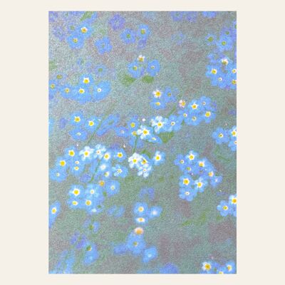 Postcard forget-me-not