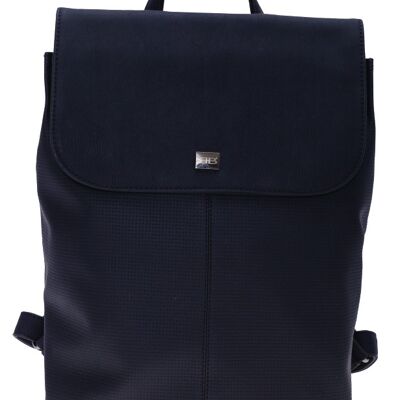 Bernardo Bossi rucksack backpack "Perforated Diversity" in black