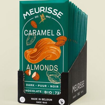 Dark chocolate with Caramelised Almonds