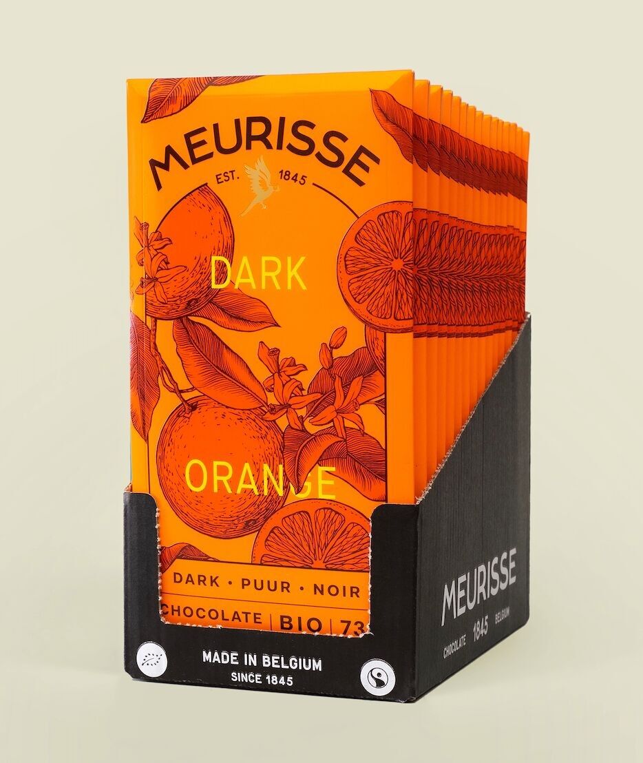 Cioccolato fondente con Arancia