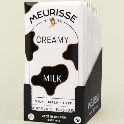 Chocolat au lait crémeux