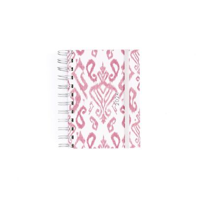 Agenda 2024 (12 months), day page, A6 wyro Ethnic Pink