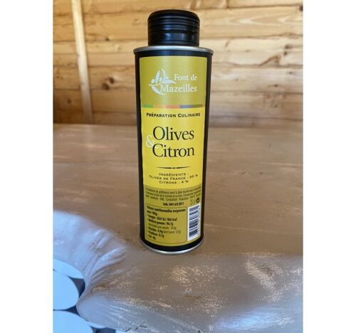 Préparation Culinaire Olive/Citron